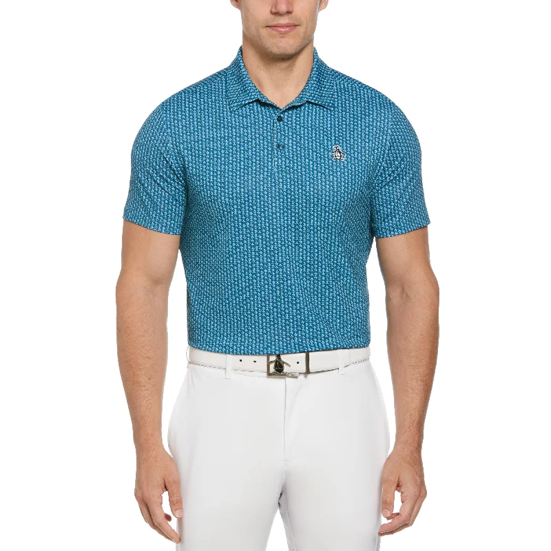 Allover Pete Print Golf Polo