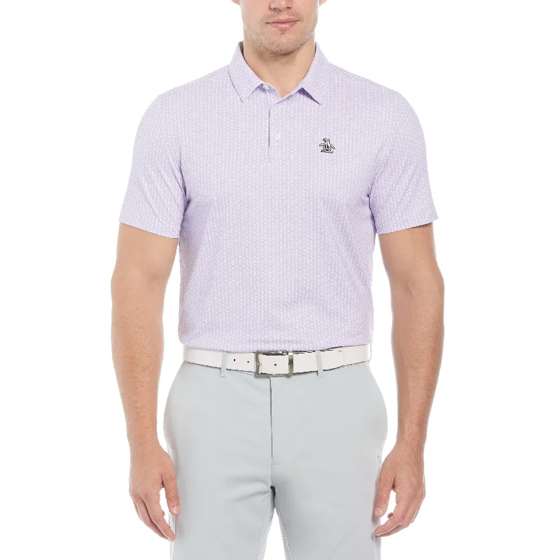 Allover Pete Print Golf Polo