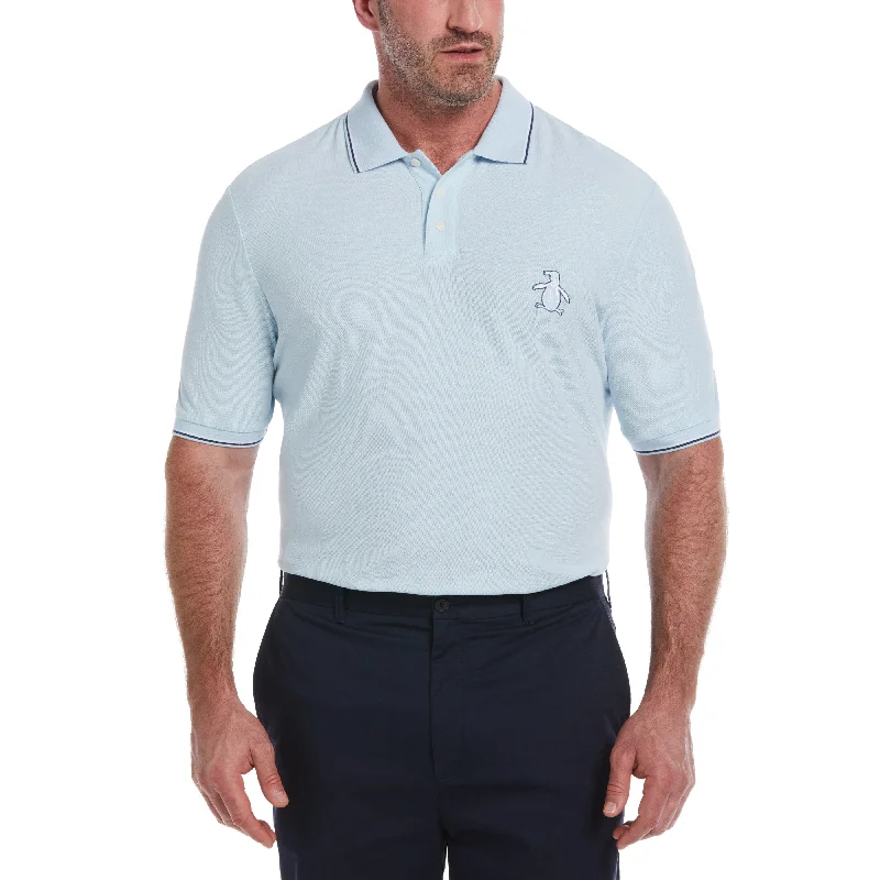 Big & Tall Mega Pete Pique Polo