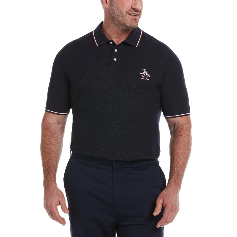 Big & Tall Mega Pete Pique Polo