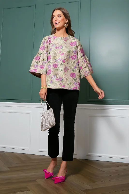 Duchess Harper Bell Sleeve Blouse