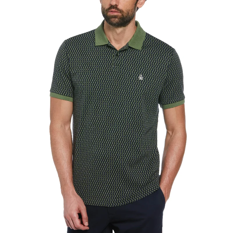 Mini Geo Print Polo