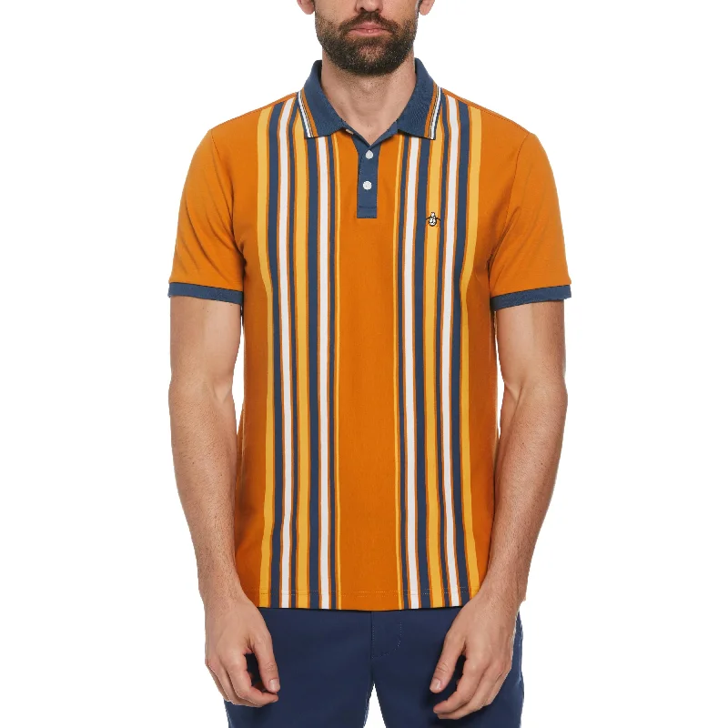 Organic Cotton Bowling Stripe Polo