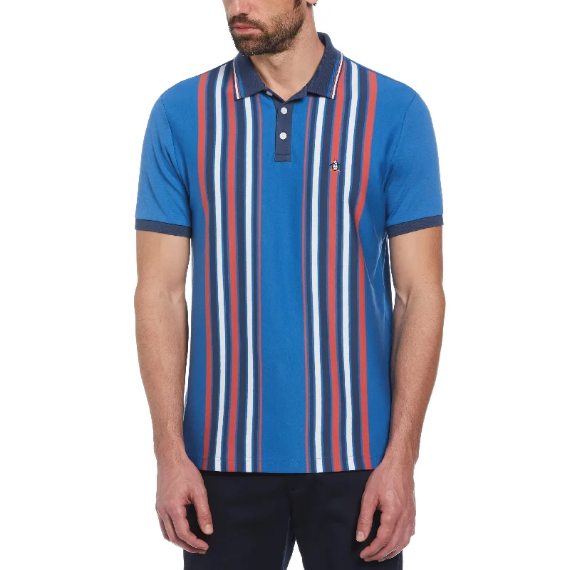 Organic Cotton Bowling Stripe Polo