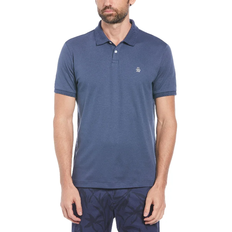 Organic Cotton Interlock Daddy Polo