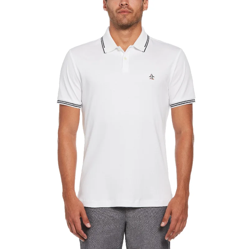 Organic Interlock Tipped TV Pete Polo