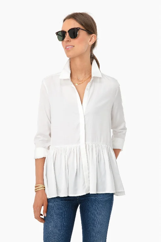 White Charlotte Blouse