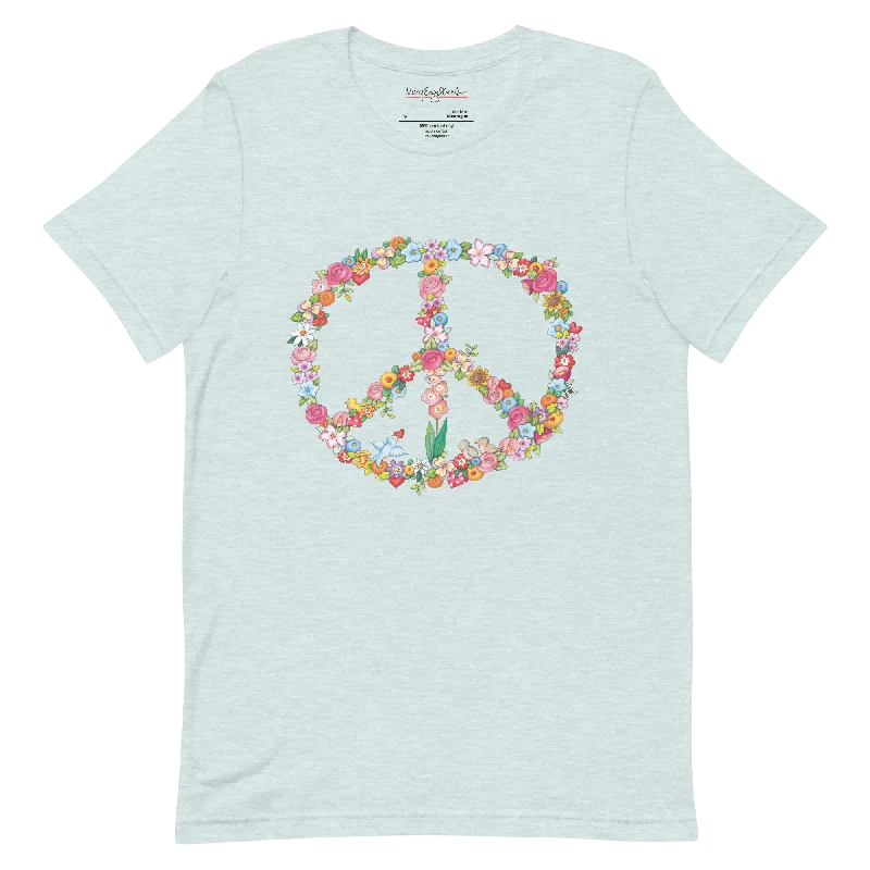 Floral Peace Unisex T-Shirt