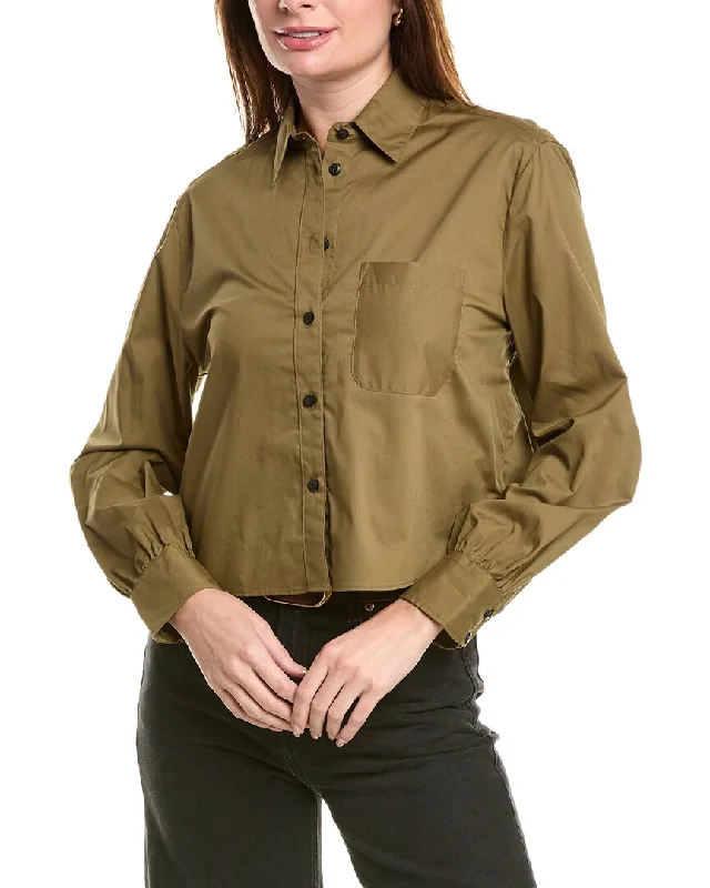 rag & bone Max Cropped Shirt