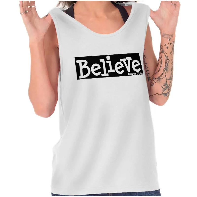 Believe Christian Strong Tank Top