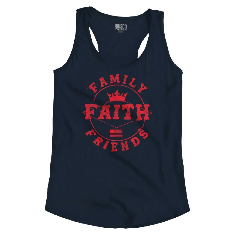 Faith Family Friends Racerback