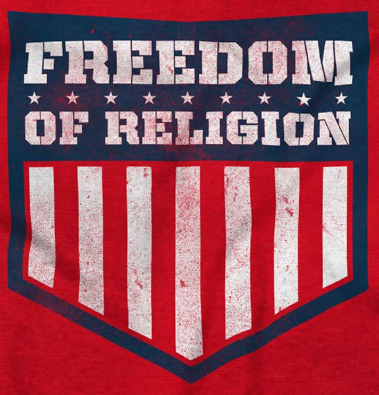 Freedom of Religion Crop Top Sleeveless T Shirt