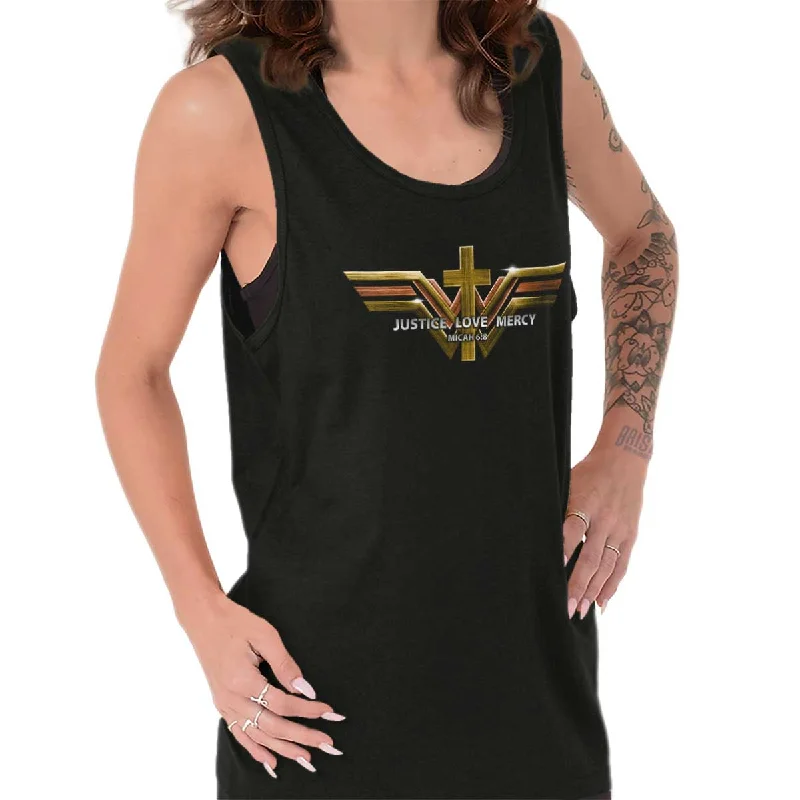 Justice Love Mercy Tank Top