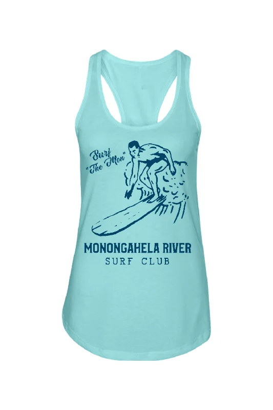 Monongahela River Surf Club - Ladies Racerback Tank