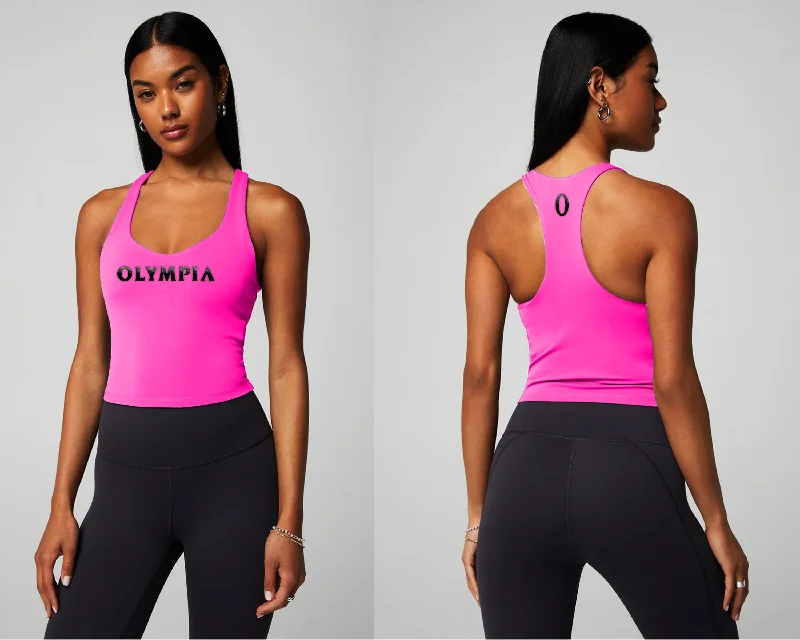 Olympia Women's Racerback Tank Pink